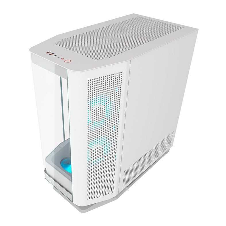 Gabinete Gamer Cougar FV270 RGB, Mid-Tower, Lateral de Vidro, Com 4 Fans, Branco, 3858M60.0006 - miniatura 5
