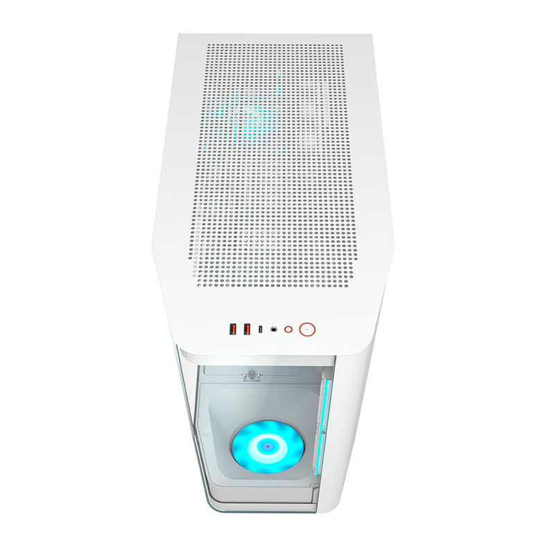 Gabinete Gamer Cougar FV270 RGB, Mid-Tower, Lateral de Vidro, Com 4 Fans, Branco, 3858M60.0006 - miniatura 6