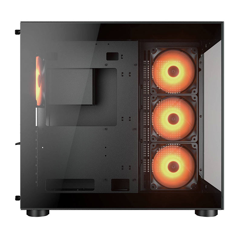 Gabinete Gamer Cougar FV150, RGB, Mid-Tower, Lateral de Vidro, Com 4 Fans, Preto, 385KA10.0001 - miniatura 7
