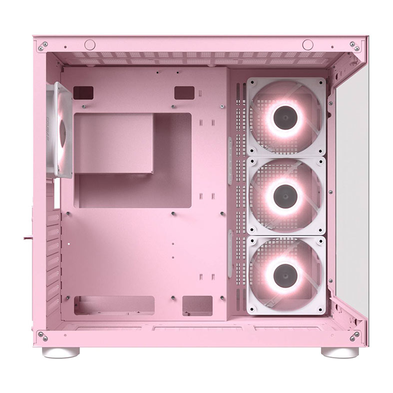Gabinete Gamer Cougar FV150, RGB, Mid-Tower, Lateral de Vidro, Com 4 Fans, Rosa, 385KA10.0005 - miniatura 8