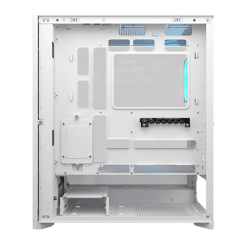 Gabinete Gamer Cougar Airface 180, ARGB, Mid-Tower, Lateral de Vidro, Com 3 Fans, Branco, 385VA40.0002 - miniatura 9