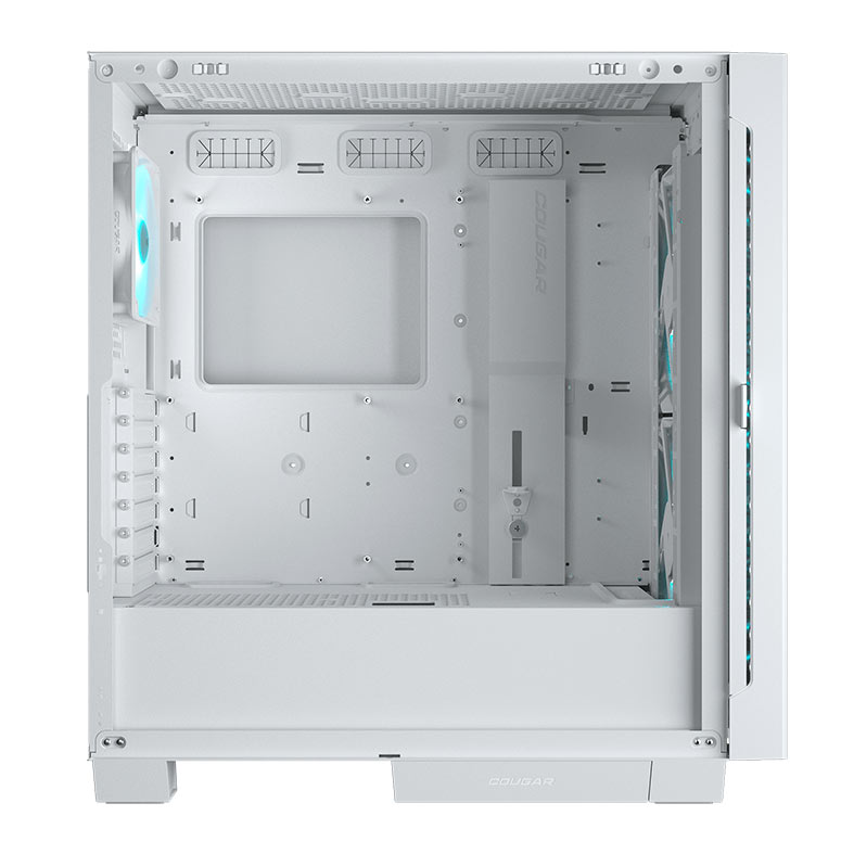 Gabinete Gamer Cougar Airface Eco RGB, Mid-Tower, Lateral de Vidro, Com 3 Fans, Branco, 385YA20.0002 - miniatura 9