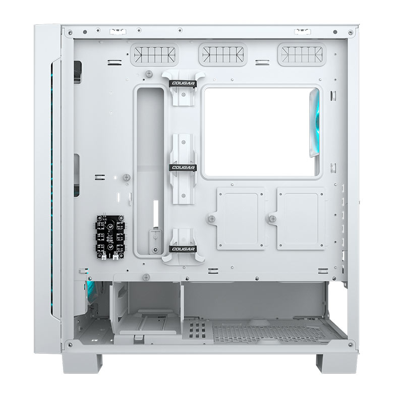 Gabinete Gamer Cougar Airface Eco RGB, Mid-Tower, Lateral de Vidro, Com 3 Fans, Branco, 385YA20.0002 - miniatura 10