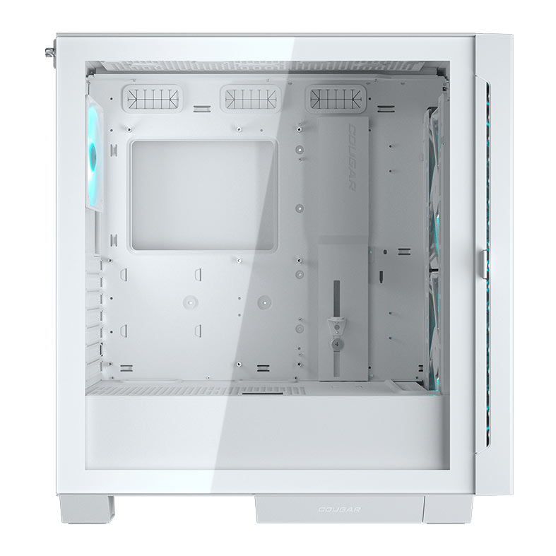 Gabinete Gamer Cougar Airface Eco RGB, Mid-Tower, Lateral de Vidro, Com 3 Fans, Branco, 385YA20.0002 - miniatura 8