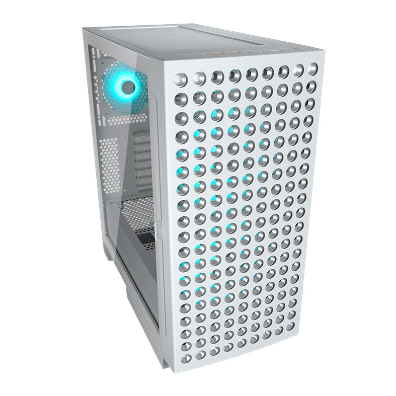 Gabinete Gamer Cougar Airface Eco RGB, Mid-Tower, Lateral de Vidro, Com 3 Fans, Branco, 385YA20.0002 - miniatura 5