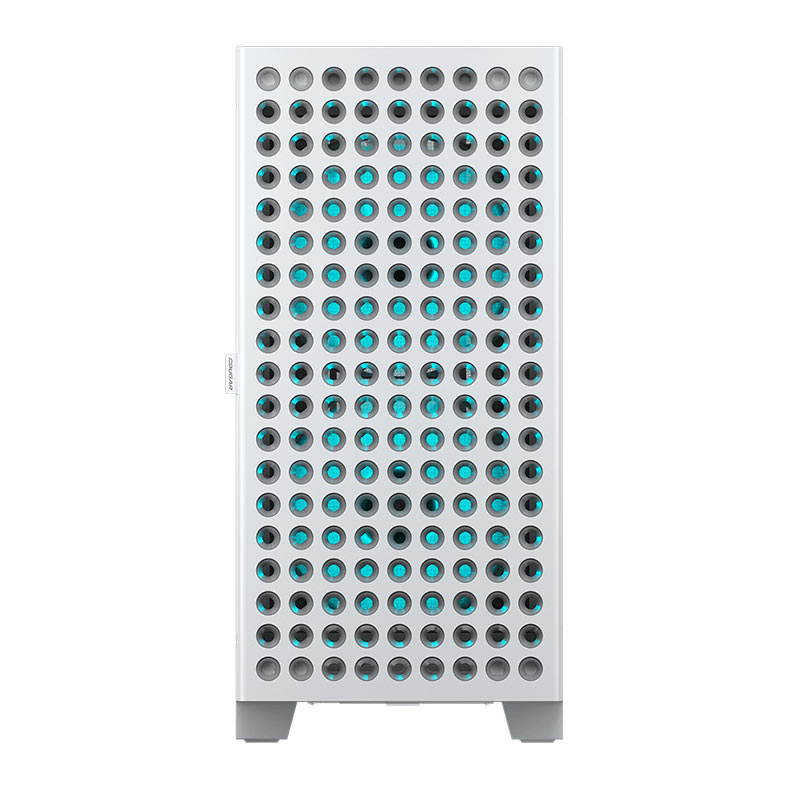 Gabinete Gamer Cougar Airface Eco RGB, Mid-Tower, Lateral de Vidro, Com 3 Fans, Branco, 385YA20.0002 - miniatura 3