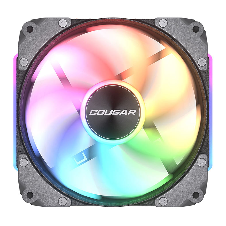 Kit Ventoinhas Cougar Apolar 120 ARGB, 3x120m, Preto, 3MAPR12A3.0001 - miniatura 4
