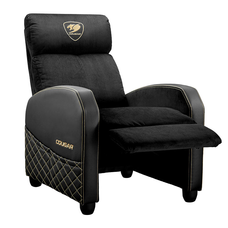 Poltrona Gamer Cougar Ranger Elite Gold, Preto e Dourado, 3MRAEGLB.0001 - miniatura 5