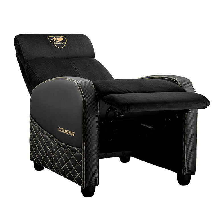 Poltrona Gamer Cougar Ranger Elite Gold, Preto e Dourado, 3MRAEGLB.0001 - miniatura 6