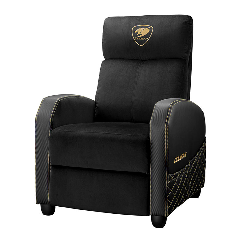 Poltrona Gamer Cougar Ranger Elite Gold, Preto e Dourado, 3MRAEGLB.0001 - miniatura 4