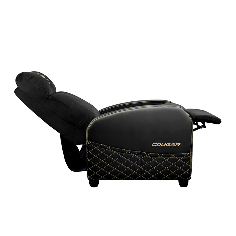 Poltrona Gamer Cougar Ranger Elite Gold, Preto e Dourado, 3MRAEGLB.0001 - miniatura 9