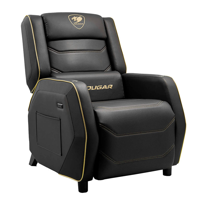 Poltrona Gamer Cougar Ranger Pro Royal, Preto e Dourado, 3MRGPGLB.0001 - miniatura 3