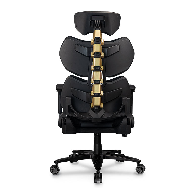 Cadeira Gamer Cougar Terminator Elite Gold, Preto, 3MTREGLB.0001 - miniatura 9