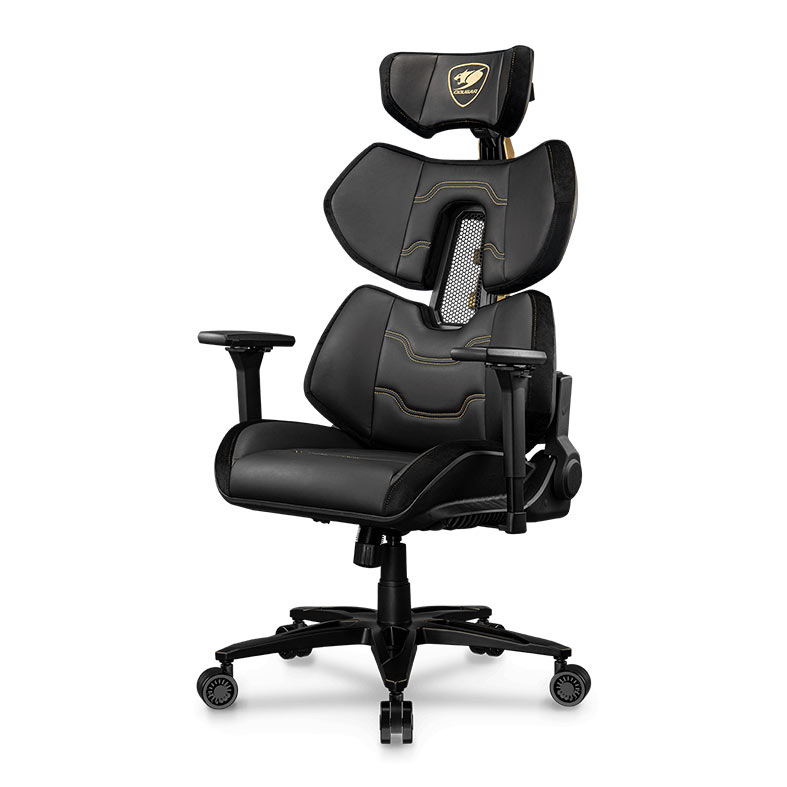 Cadeira Gamer Cougar Terminator Elite Gold, Preto, 3MTREGLB.0001 - miniatura 5