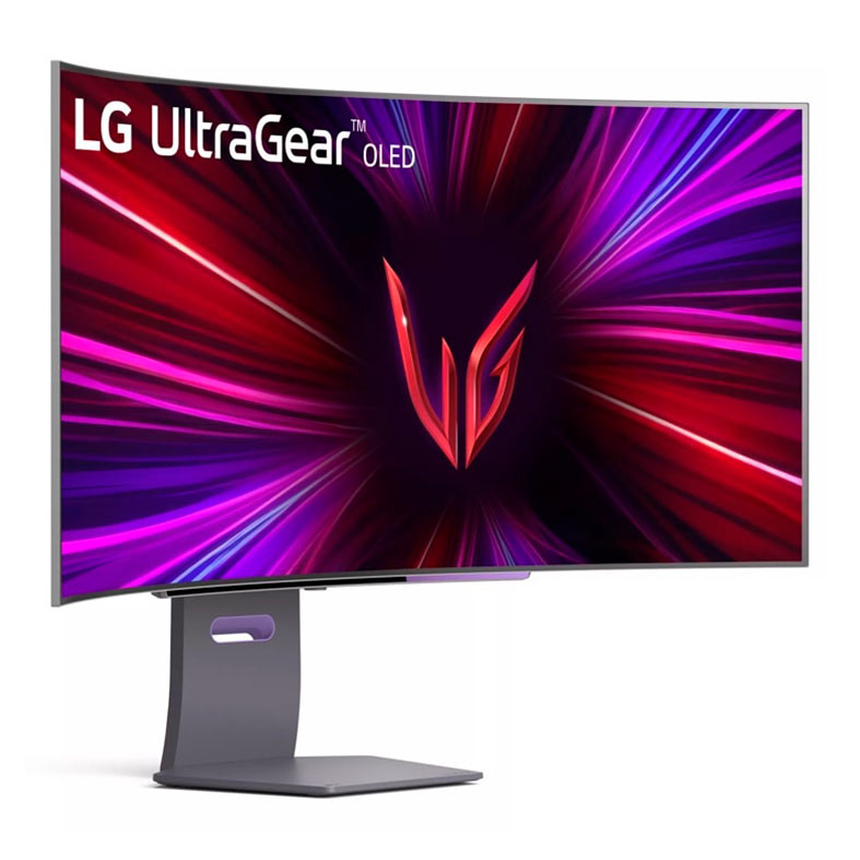Monitor Gamer LG UltraGear, 45 Pol, OLED, Curvo, 2k QHD, 0.03ms, 240Hz, FreeSync, G-Sync, HDMI/DP, 45GS95QE-B - miniatura 3