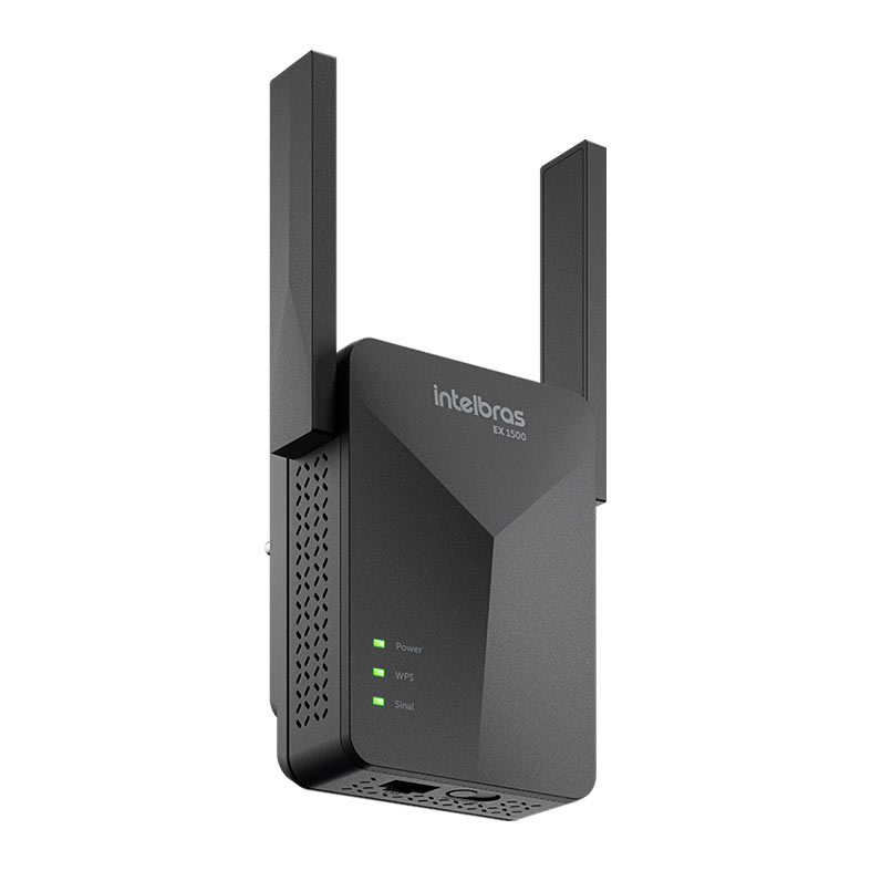 Roteador Wireless Intelbras EX 1500 Dual Band Mesh, Wi-Fi 6, Preto, 4750191 - miniatura 3