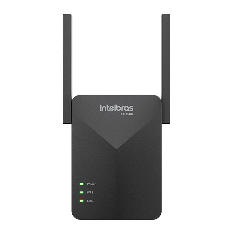 Roteador Wireless Intelbras EX 1500 Dual Band Mesh, Wi-Fi 6, Preto, 4750191 - imagem 1