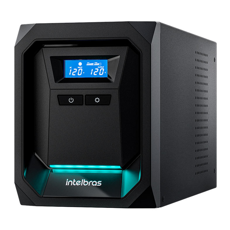 Nobreak Gamer Intelbras, RGB, 1000VA/700W Senoidal, Bivolt, Preto, 4820120 - miniatura 5