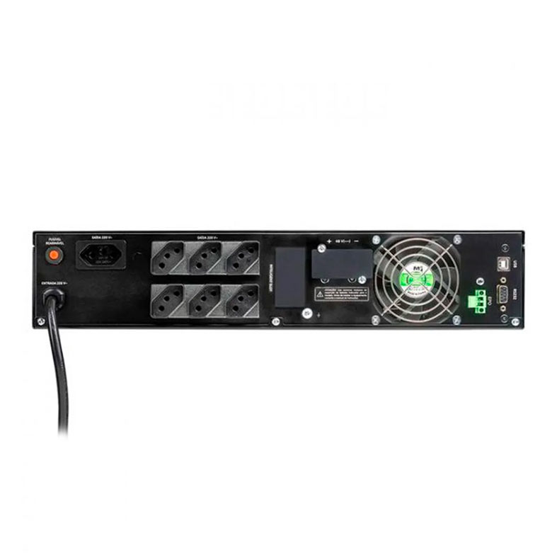 Nobreak Intelbras SNB Rack/Torre, 3000VA/2100W Senoidal, Monovolt, Preto, 4822041 - miniatura 5