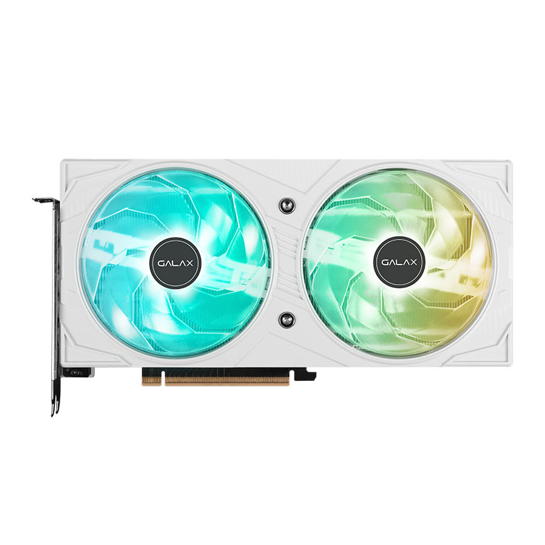 Placa de Video Galax GeForce RTX 5060 EX 1-Click OC White, 8GB, GDDR7, 128-bit, 56NSN8MDDBBS - imagem 1