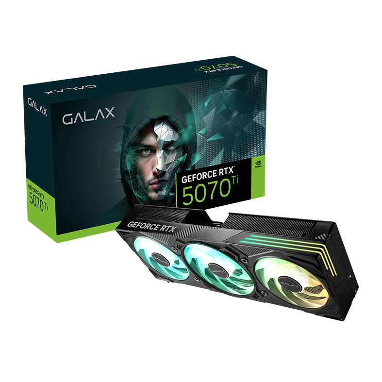 Placa de Video Galax GeForce RTX 5070 Ti EX Gamer 1-Click OC, 16GB, GDDR7, 256-bit, 57IZN6MDBUEX-NAC - miniatura 3