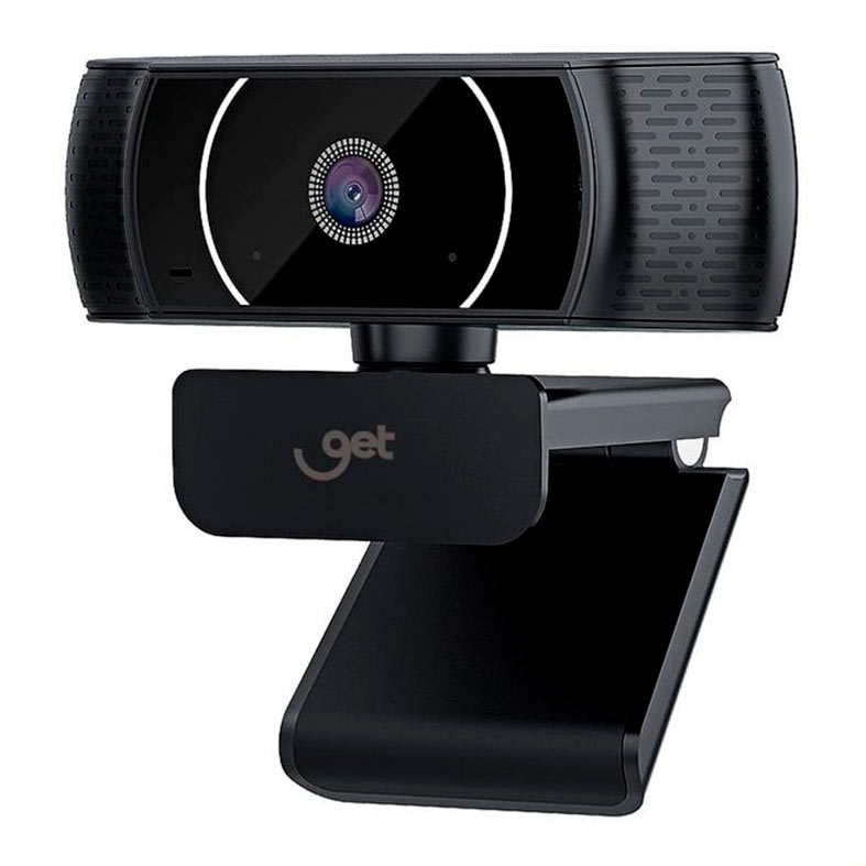 Webcam Get Pro QuadHD, 2k, 1440p, USB, Preto, 69385