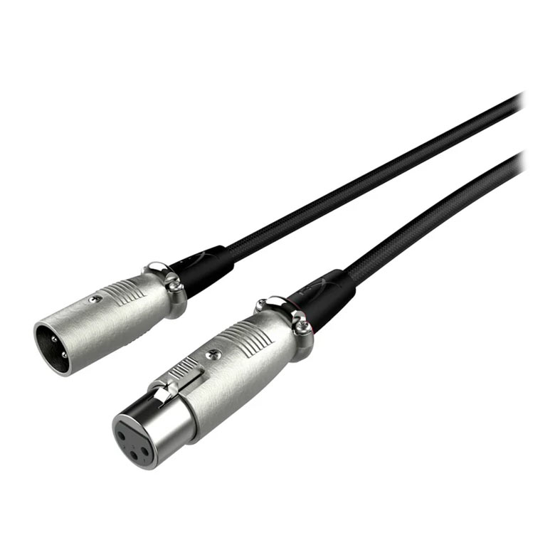 Cabo XLR HyperX, 3 Pinos, 3m, Preto, 6Z2B9AA - miniatura 4