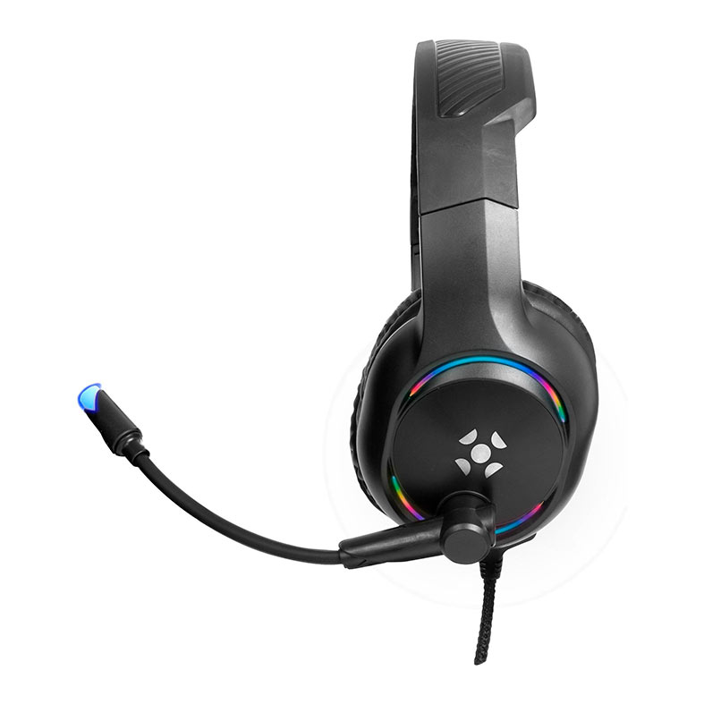 Headset Gamer Fortrek Holt Rainbow Preto, 70552 - miniatura 4