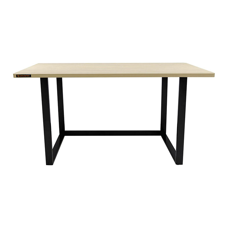 Mesa Office Hayonik MHO 1300, 130x60cm, Tampo em MDF de 27mm, Carvalho Berlin, 72340 - miniatura 3