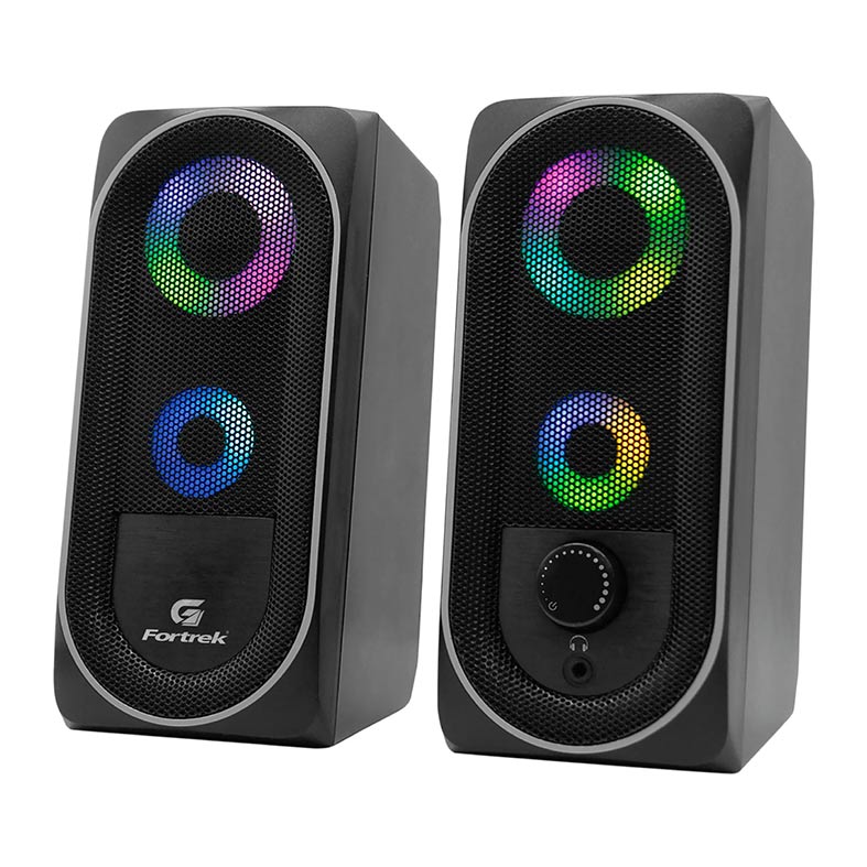Caixa de Som Fortrek G Multimidia Black Hawk 6W RGB, 73403 - miniatura 3
