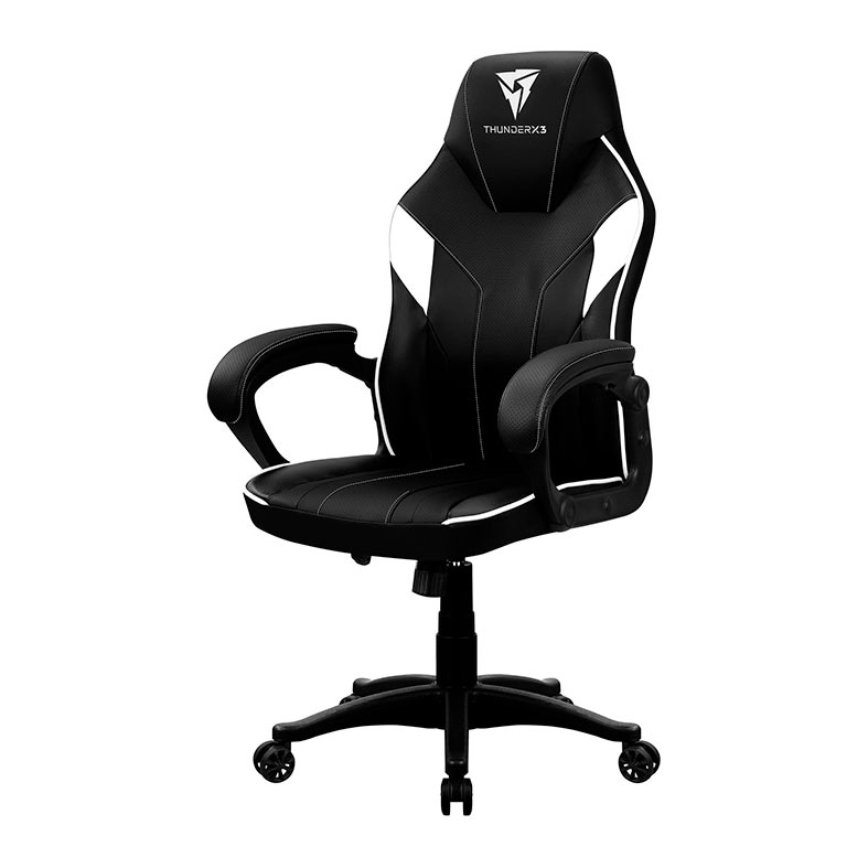 Cadeira Gamer ThunderX3 EC1, Preta e Branca, 78234 - miniatura 4