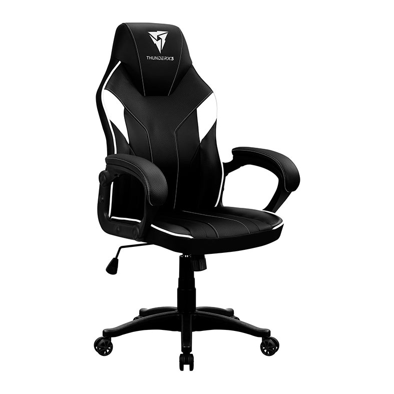 Cadeira Gamer ThunderX3 EC1, Preta e Branca, 78234 - miniatura 3