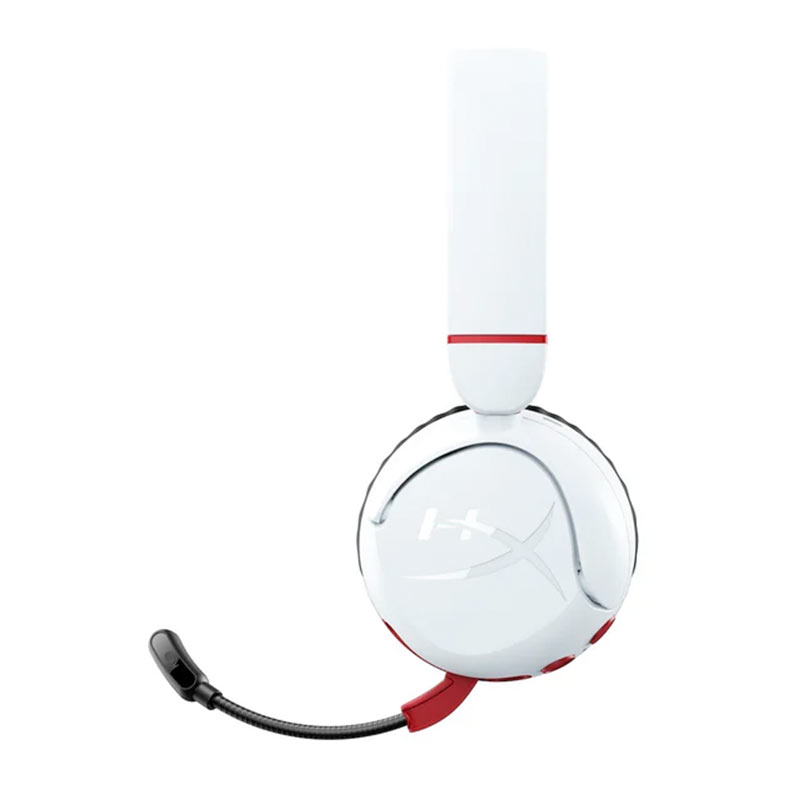 Headset Gamer HyperX Cloud Mini, Bluetooth, Drivers 30mm, Branco/Preto/Vermelho, 7G8F2AA - miniatura 5
