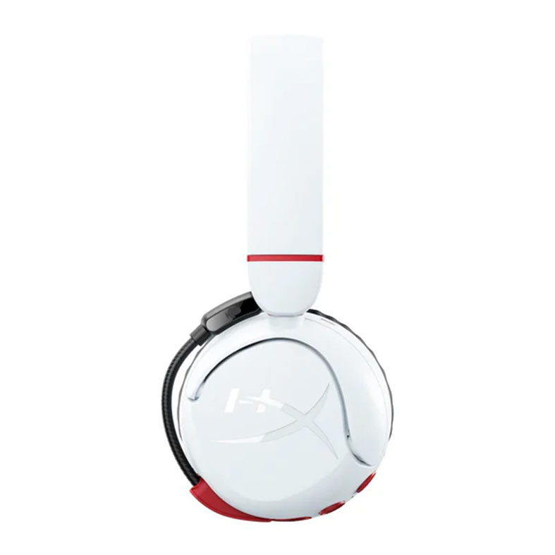 Headset Gamer HyperX Cloud Mini, Bluetooth, Drivers 30mm, Branco/Preto/Vermelho, 7G8F2AA - miniatura 6