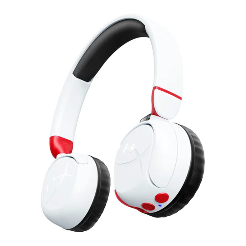 Headset Gamer HyperX Cloud Mini, Bluetooth, Drivers 30mm, Branco/Preto/Vermelho, 7G8F2AA - miniatura 3