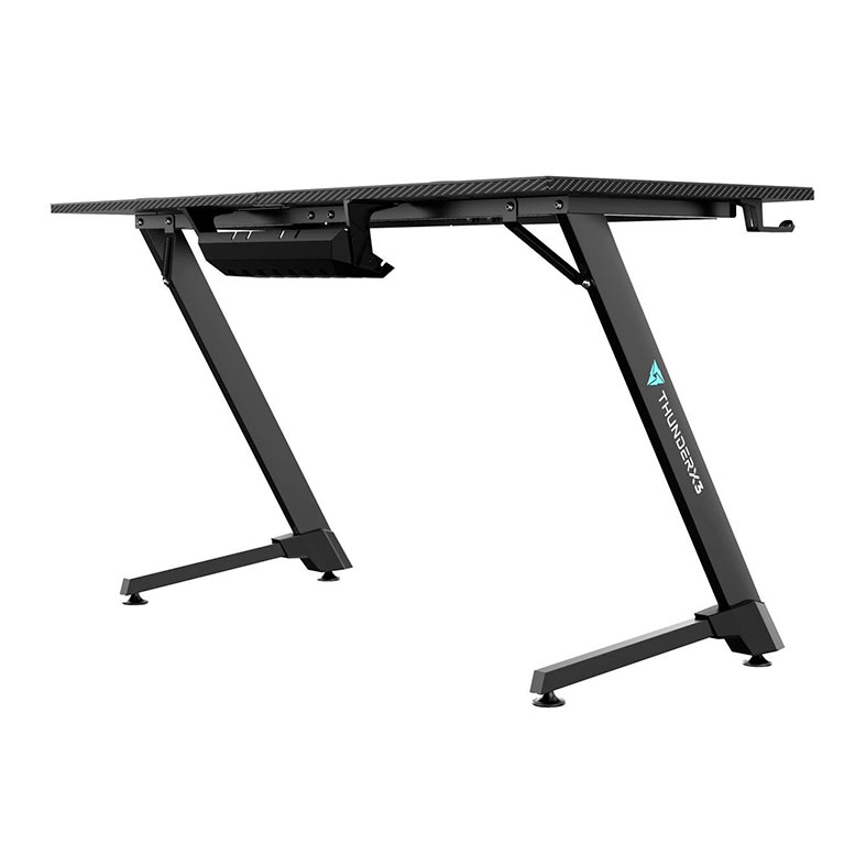 Mesa Gamer ThunderX3 ED5 V2, 140x60x75cm, Preto, 80952 - miniatura 3