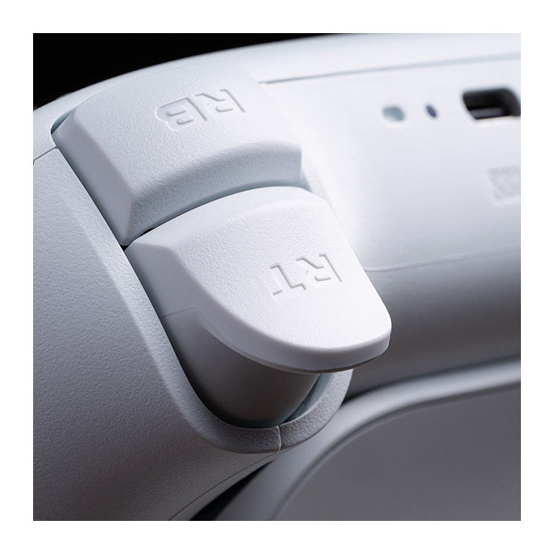 Controle 8BitDo Ultimate3-Mode, Bluetooth, Para Xbox, Branco, 81HB01D - miniatura 4