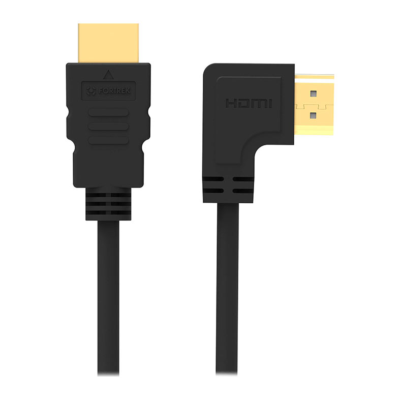 Cabo HDMI 2.0 Fortrek 4K90-025, 2.5m, 4K, Conector 90 Graus, Preto, 83595 - miniatura 3