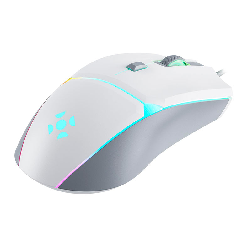 Mouse Gamer Fortrek Crusader, RGB, 12800DPI, 6 Botoes, Branco, 83910 - miniatura 5