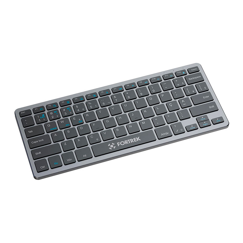 Teclado Office Fortrek KB11 Compact, ABNT2, Bluetooth, Preto, 84454 - miniatura 5