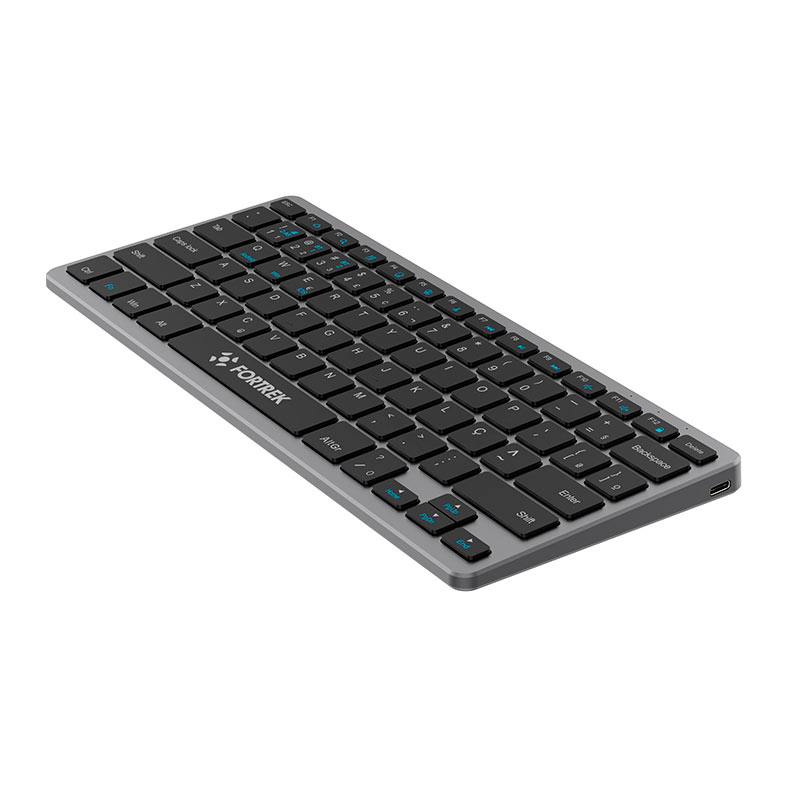 Teclado Office Fortrek KB11 Compact, ABNT2, Bluetooth, Preto, 84454 - miniatura 8