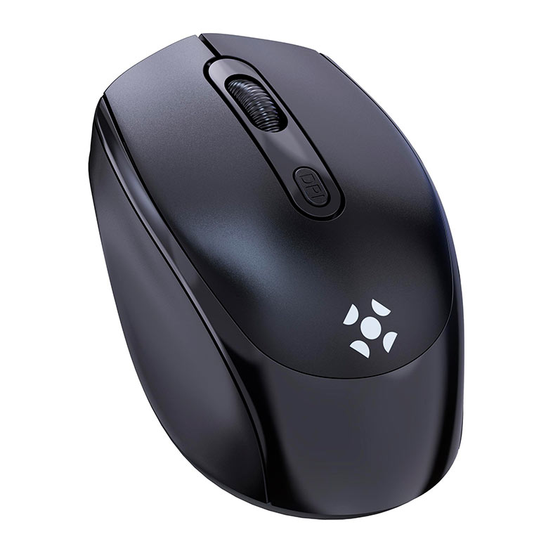 Mouse Office Fortrek MW12 Compact, 1600PI, 4 Botoes, Wireless, Preto, 84457 - miniatura 3