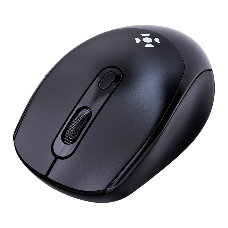 Mouse Office Fortrek MW12 Compact, 1600PI, 4 Botoes, Wireless, Preto, 84457 - miniatura 7