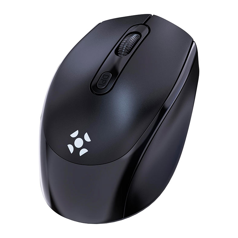 Mouse Office Fortrek MW12 Compact, 1600PI, 4 Botoes, Wireless, Preto, 84457 - miniatura 4