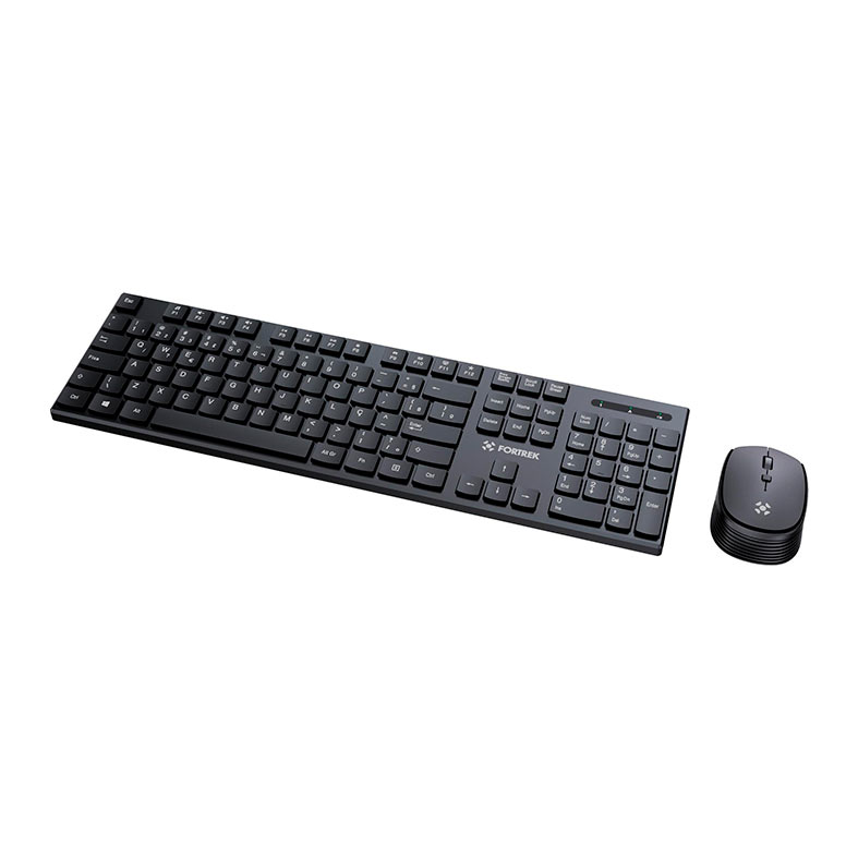 Kit Teclado e Mouse Fortrek CW11, ABNT2, 1600DPI, Wireless, Preto, 84458 - miniatura 8