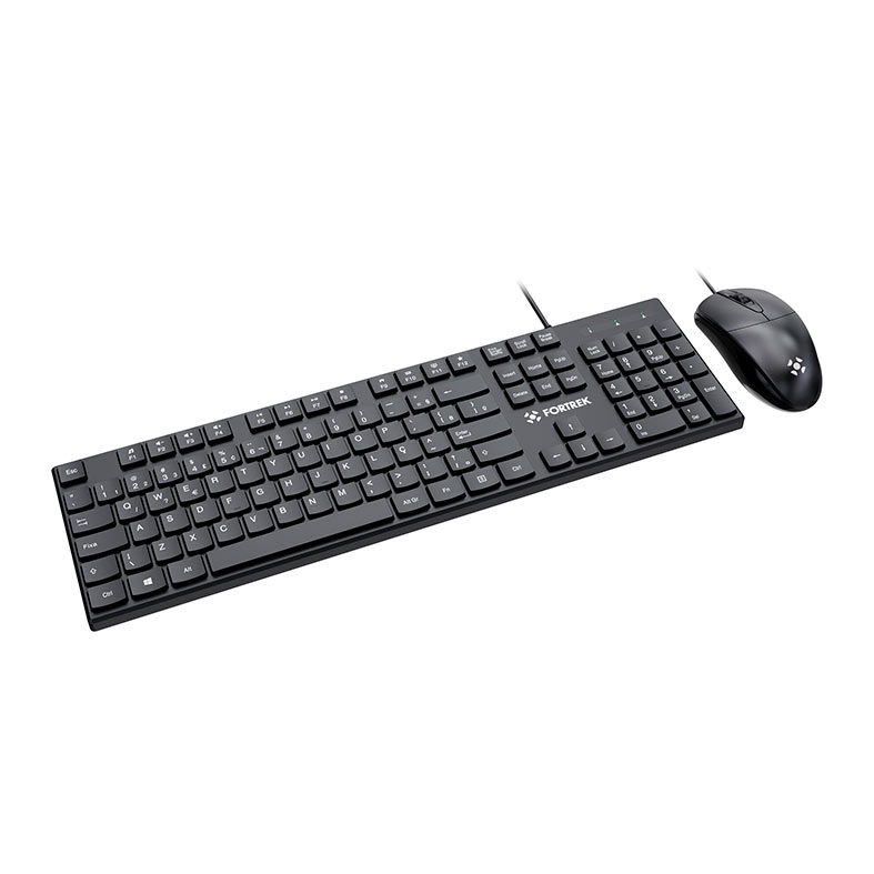 Kit Teclado e Mouse Fortrek C13, 1200 DPI, ABNT2, USB, Preto, 84936 - miniatura 7