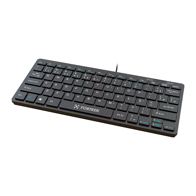 Teclado Membrana Fortrek K13, ABNT2, USB, Preto, 84954 - miniatura 6