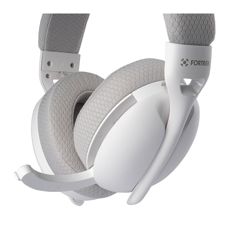 Headset Gamer Fortrek Wise Air, Drivers 40mm, Wireless, Branco, 84981 - miniatura 8