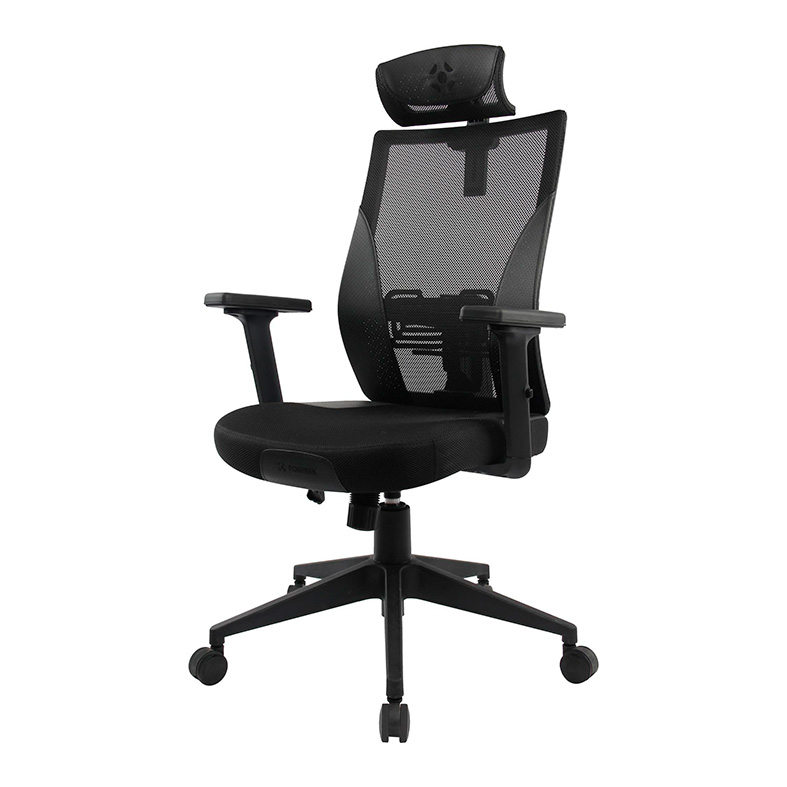 Cadeira Ergonomica Fortrek Ergo Shield Mesh, Preto, 85033 - miniatura 3