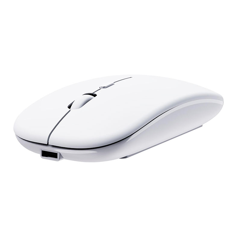 Mouse Slim Fortrek MS14, 1600PI, 4 Botoes, Wireless, Branco, 85747 - miniatura 7